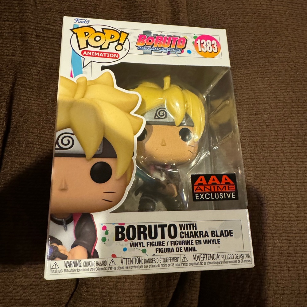 Funko Pop Boruto with chakra blade